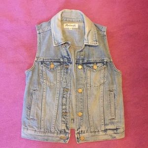 Madewell Denim Vest